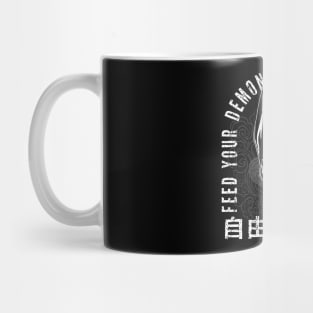 Freedom Is Agony, black 2 back Mug